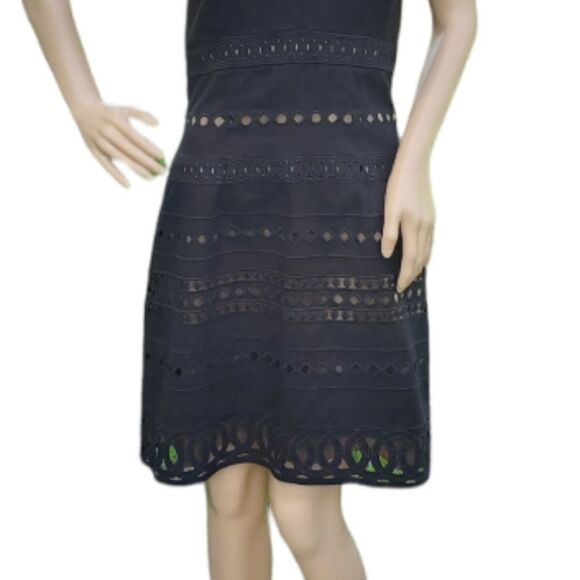 LAUNDRY LINEN HALTER DRESS SZ 8 - Picture 6 of 16